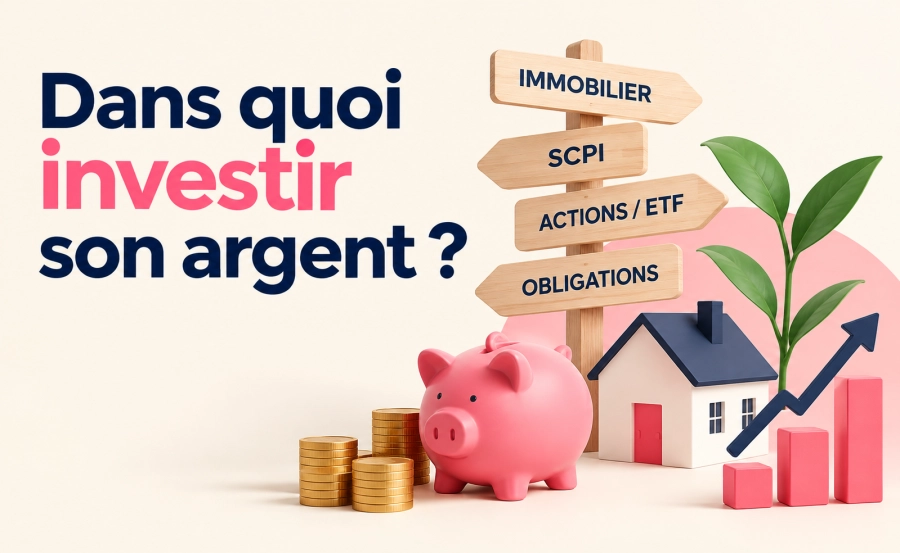 Choisir entre immobilier, SCPI, actions, ETF, obligations et placements garantis